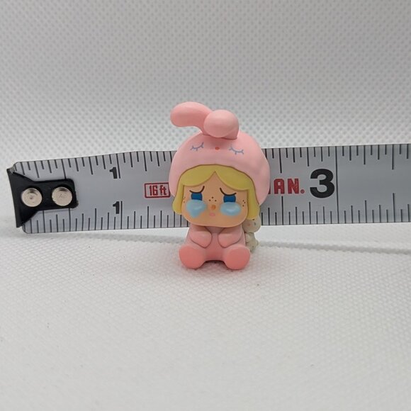 POP BEAN Pajama Cross Dressing Series - Sitting Pink Rabbit - Picture 5 of 5